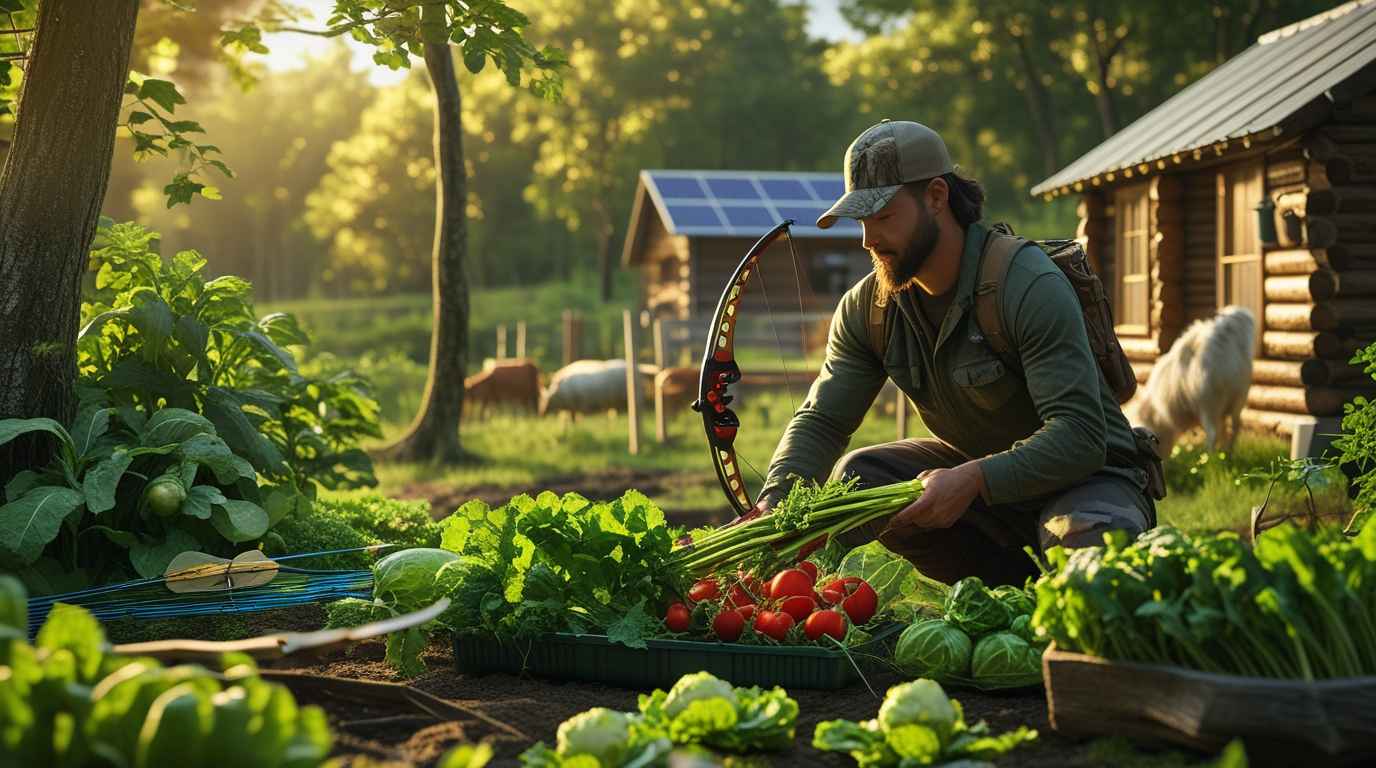 how to grow and hunt for your own food